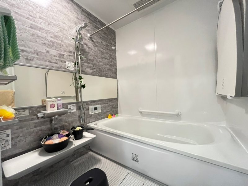 久留米市北野町 新築一戸建て 2号地モデルハウス：浴室