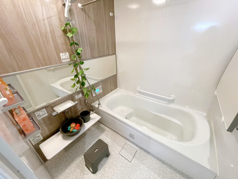 久留米市山川町 新築一戸建て 12号地モデルハウス：浴室
