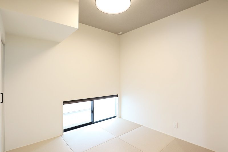 熊本市北区楠　新築一戸建て　１号地モデルハウス　和室（別画角）