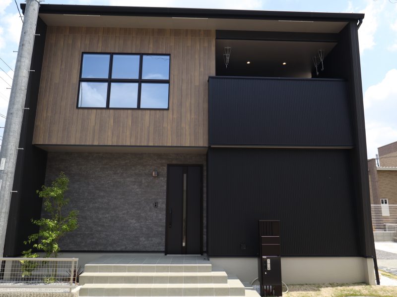 熊本市高平２丁目　新築一戸建て　１号地モデルハウス　外観