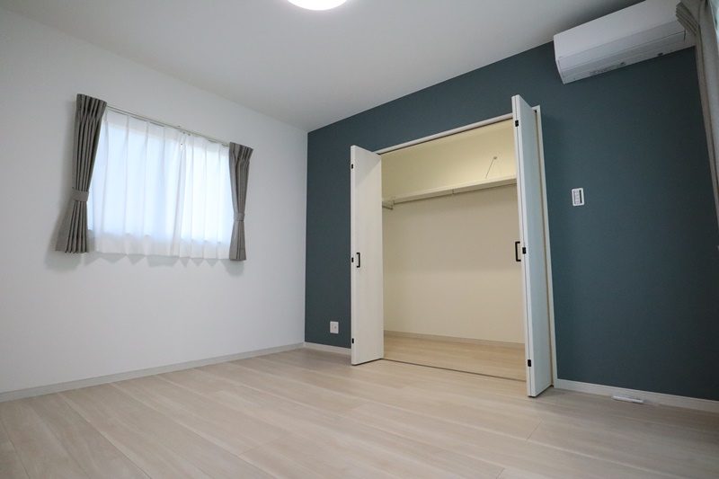 熊本市西区中島町　新築一戸建て　3号地モデルハウス　主寝室