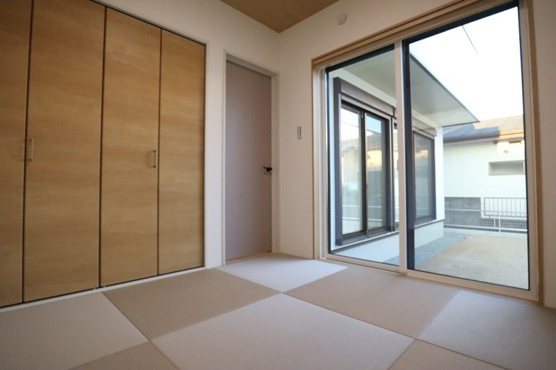 熊本市西区中島町　新築一戸建て　3号地モデルハウス　和室