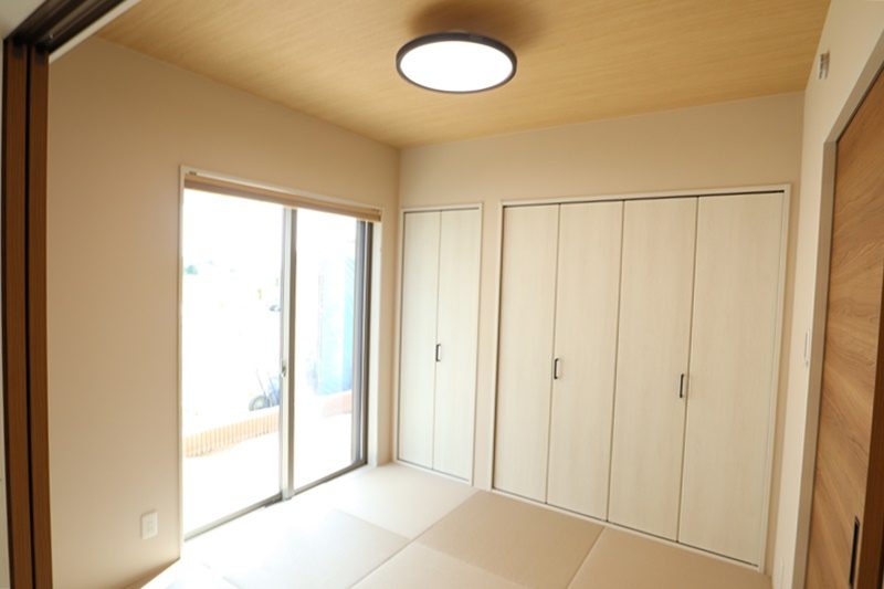 熊本市西区中島町　新築一戸建て　2号地モデルハウス　和室