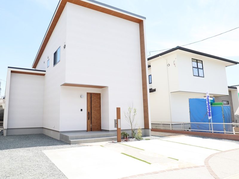 熊本市西区中島町　新築一戸建て　2号地モデルハウス　外観