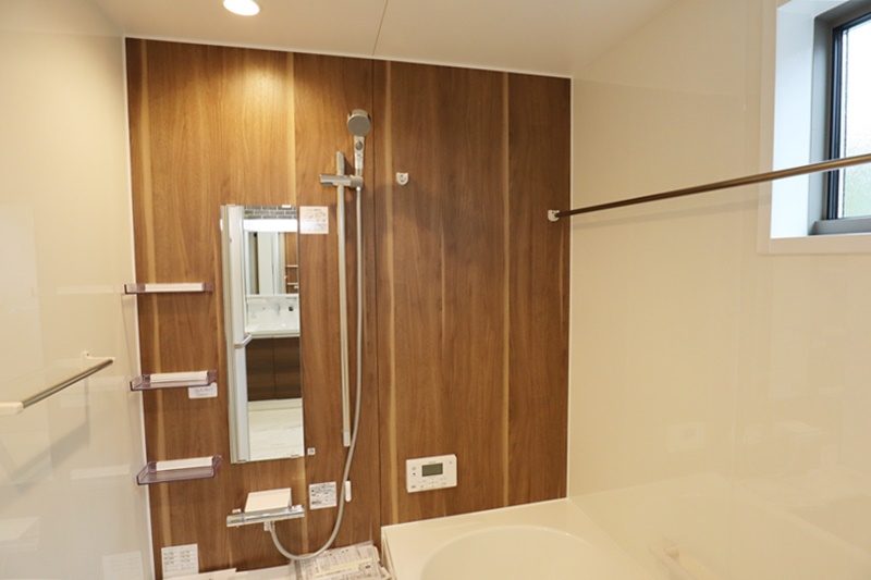 熊本市西区上代9丁目　新築一戸建て　1号地モデルハウス　浴室　浴室換気乾燥機付き