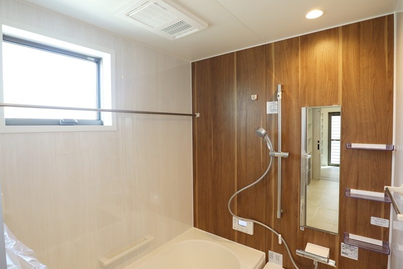 熊本市東区小山町　新築一戸建て　2号地モデルハウス　浴室